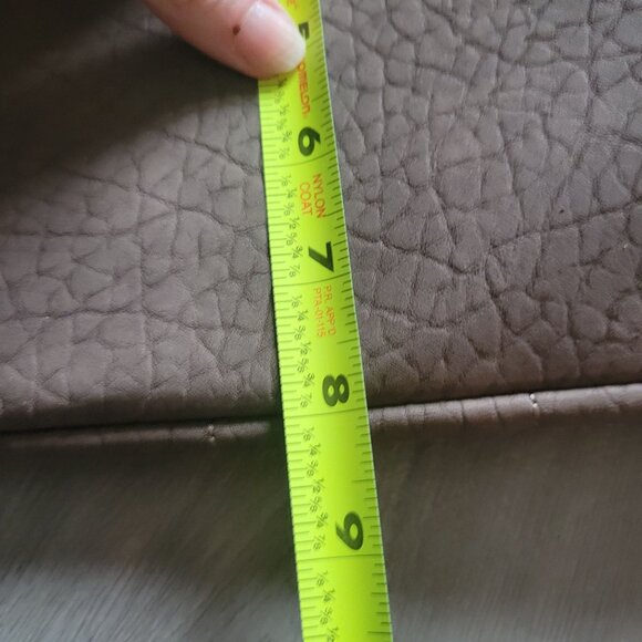 Christian Lacroix Brown Leather & Suede Shoulder Bag - Picture 8 of 13